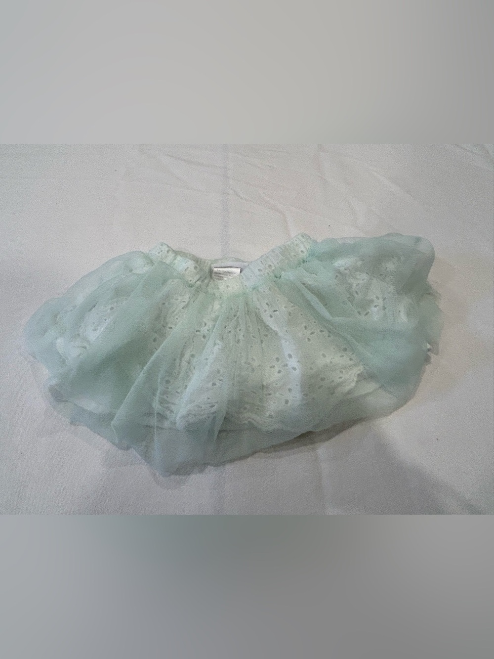 Baby girl green skirt